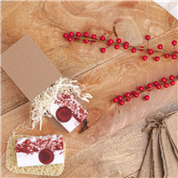 Cranberry MP Soap Loaf Kit